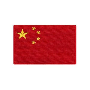 China Flag Patch