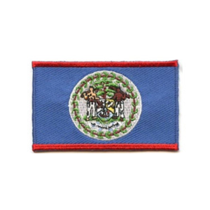 Belize Flag Patch