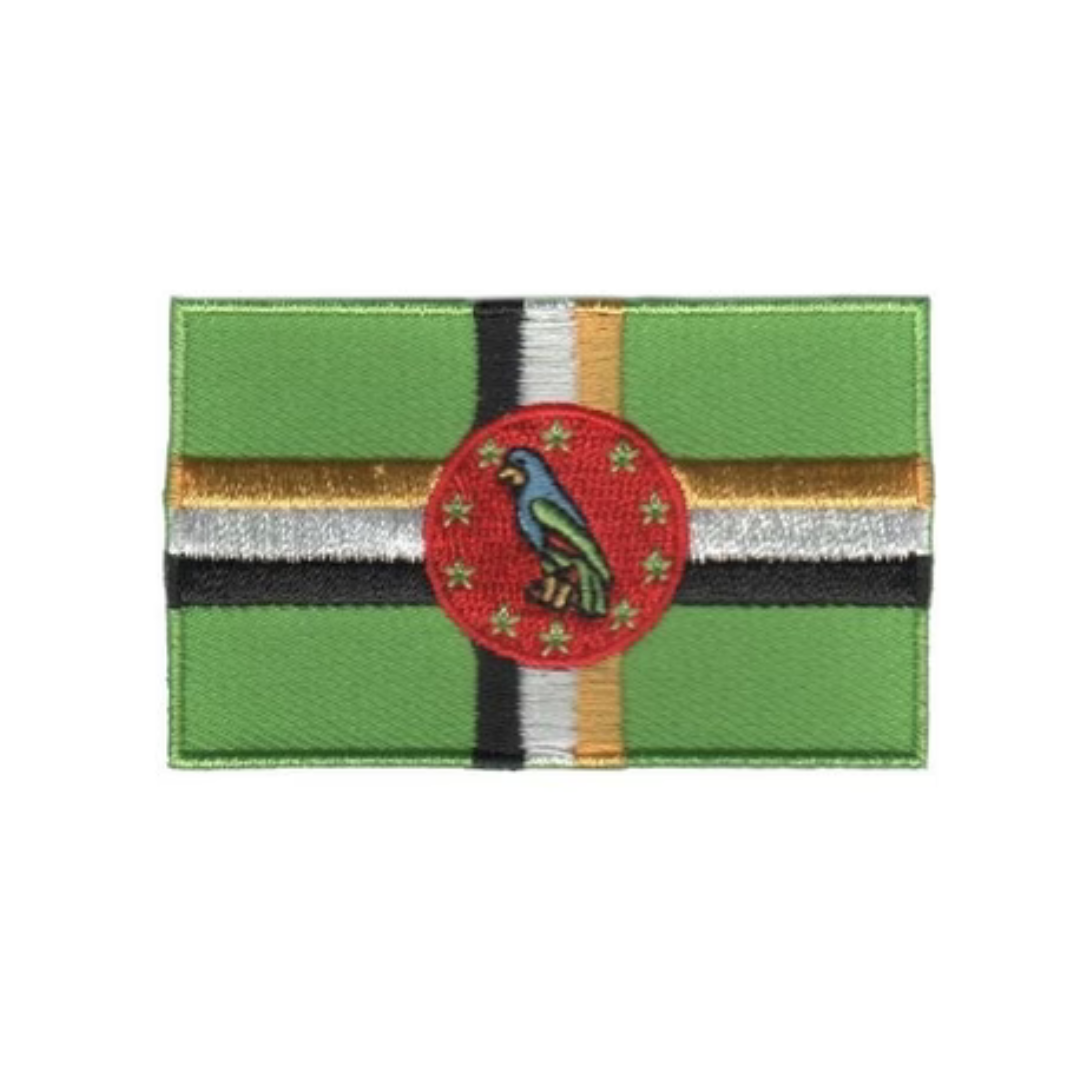 Dominica Flag Patch