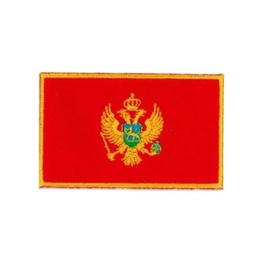 Montenegro Flag Patch