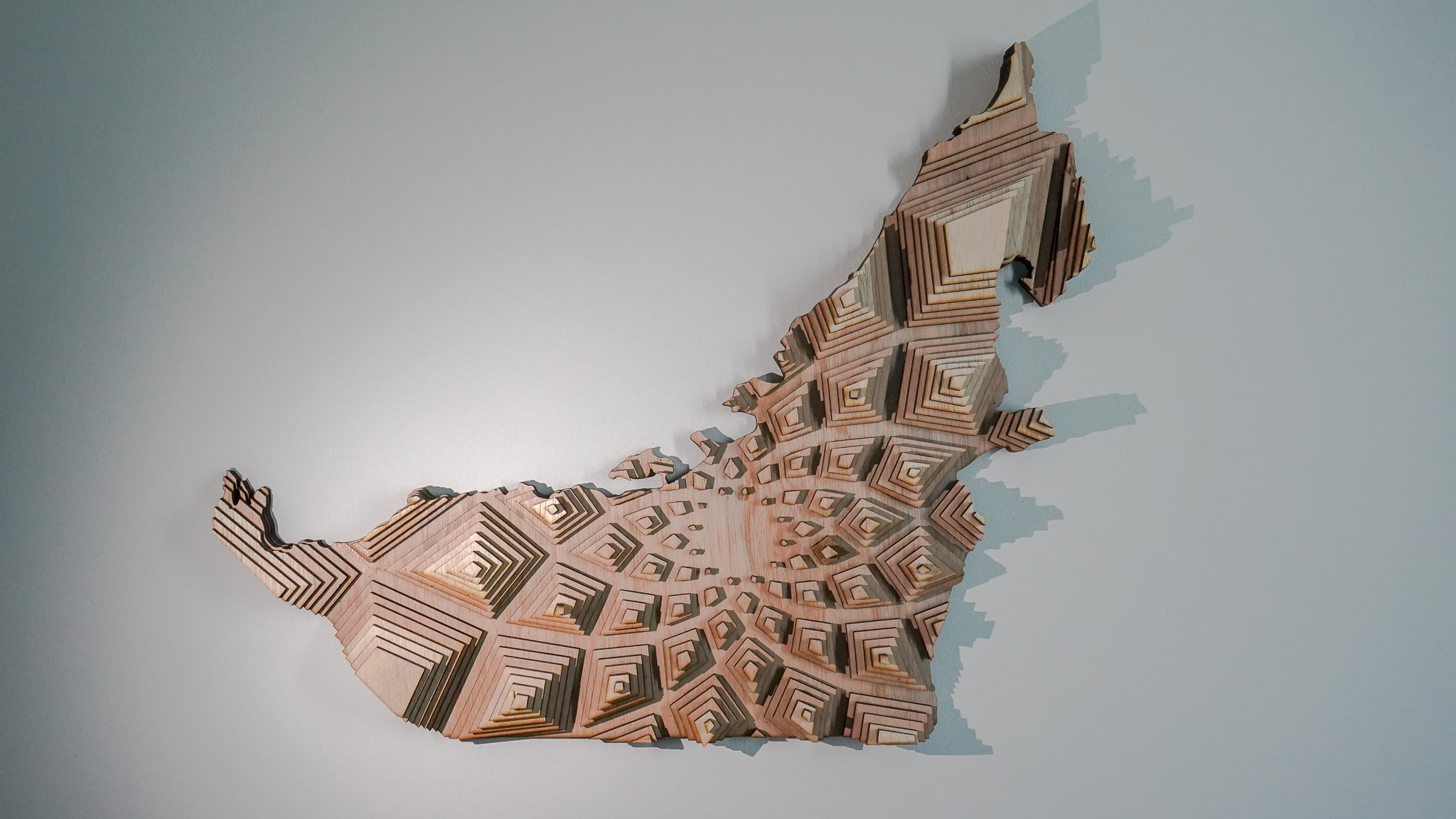 UAE 7 layer Map