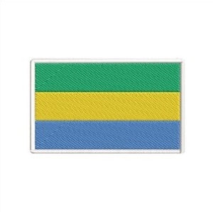 Gabon Flag Patch