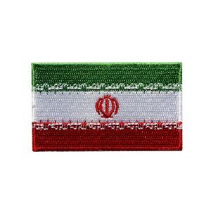 Iran flag patch