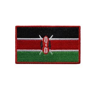 Kenya Flag Patch