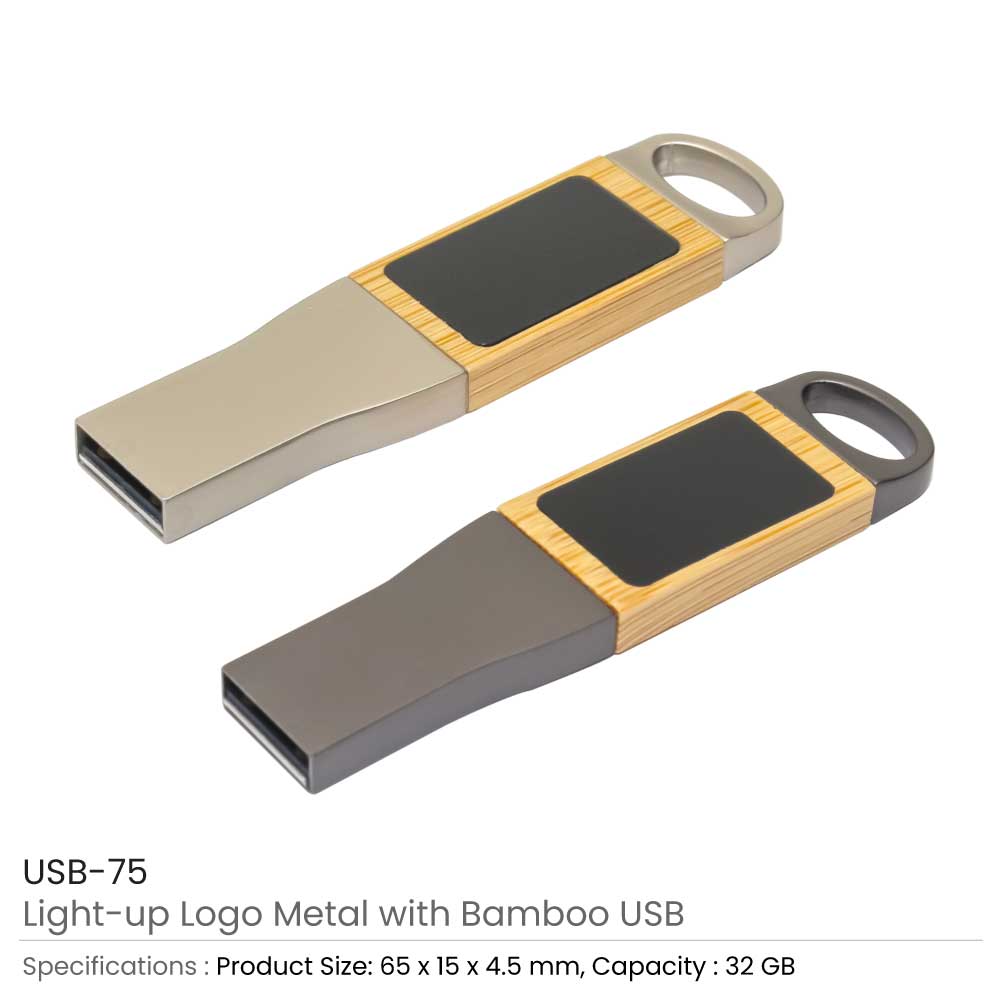 Light-Up Logo USB Flash Drives 32GB