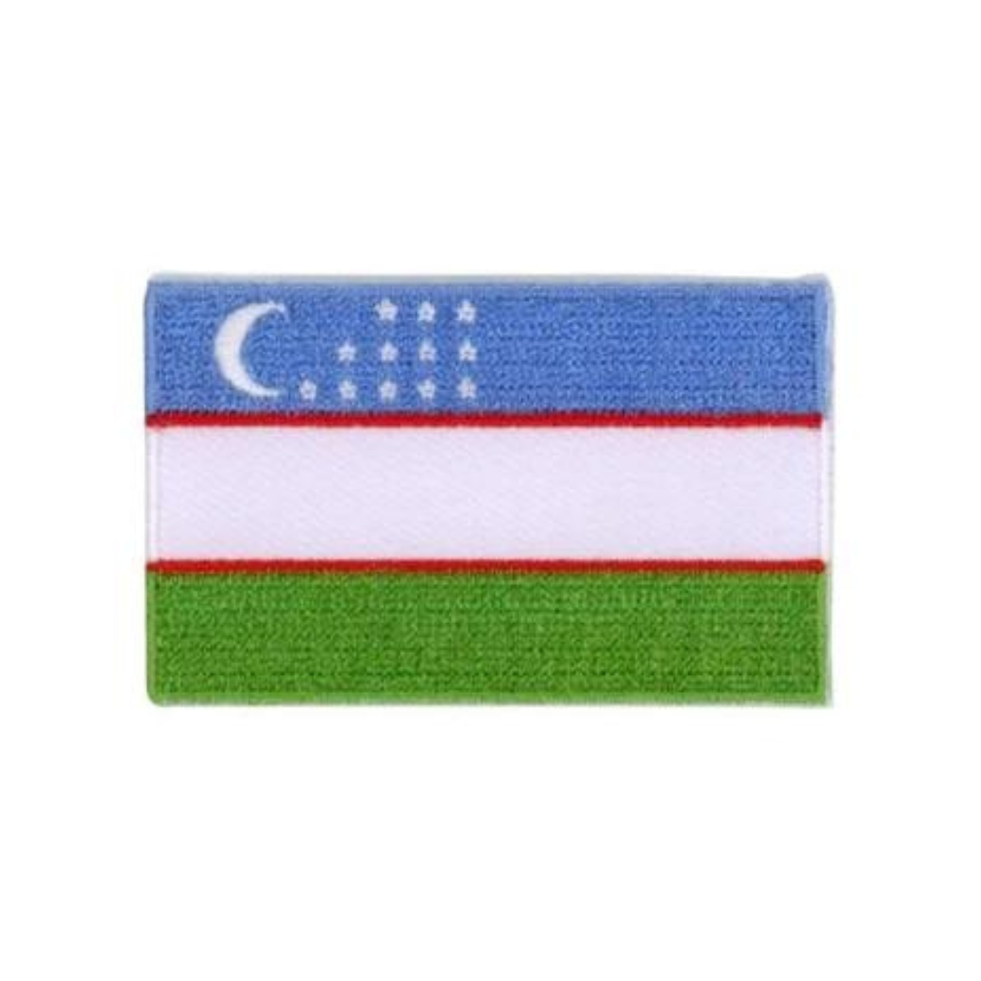 Uzbekistan Flag Patch